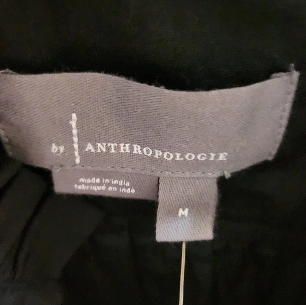 NWT By Anthropologie Cutwork Peasant Button Down Blouse SZ MEDIUM - Picture 7 of 15